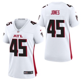 Women's Atlanta Falcons Deion Jones White Game Jersey