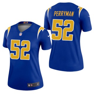 Women's Los Angeles Chargers Denzel Perryman Royal 2nd Alternate Legend Jersey