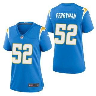 Women's Los Angeles Chargers Denzel Perryman Powder Blue Game Jersey