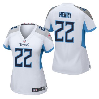 Women's Tennessee Titans Derrick Henry White Game Jersey