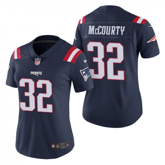 Women's New England Patriots Devin McCourty Navy Color Rush Limited Jersey
