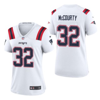 Women's New England Patriots Devin McCourty White Game Jersey