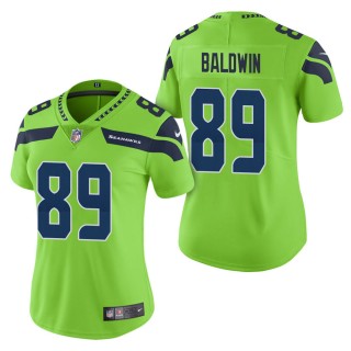 Women's Seattle Seahawks Doug Baldwin Green Color Rush Limited Jersey
