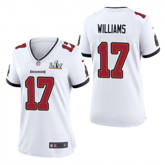 Women's Tampa Bay Buccaneers Doug Williams White Super Bowl LV Jersey