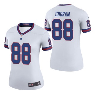 Women's New York Giants Evan Engram White Color Rush Legend Jersey
