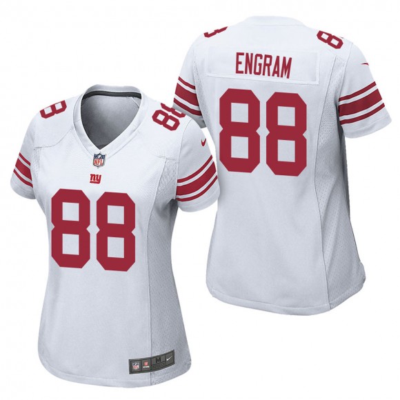 Women's New York Giants Evan Engram White Game Jersey