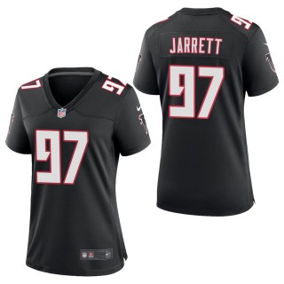 Women's Atlanta Falcons Grady Jarrett Black Throwback Game Jersey