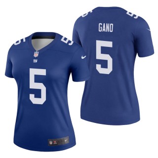 Women's New York Giants Graham Gano Royal Legend Jersey