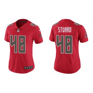 Women's Tampa Bay Buccaneers Grant Stuard Red Color Rush Limited Jersey