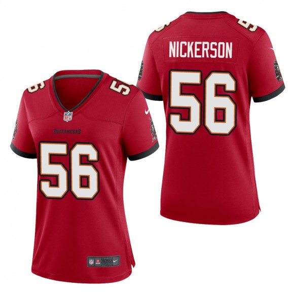 Women's Tampa Bay Buccaneers Hardy Nickerson Red Game Jersey