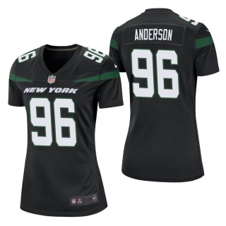 Women's New York Jets Henry Anderson Black Game Jersey