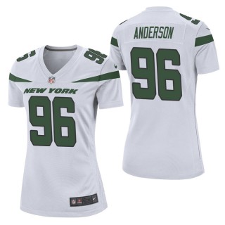 Women's New York Jets Henry Anderson White Game Jersey