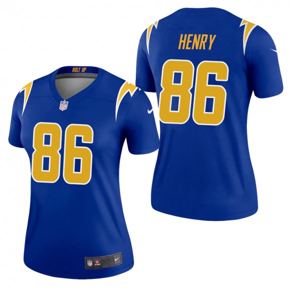 Women's Los Angeles Chargers Hunter Henry Royal 2nd Alternate Legend Jersey