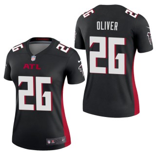 Women's Atlanta Falcons Isaiah Oliver Black Legend Jersey