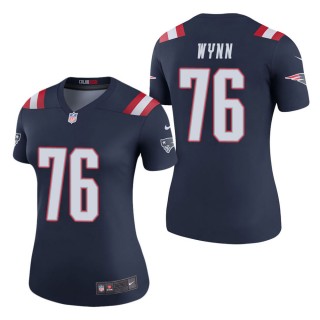 Women's New England Patriots Isaiah Wynn Navy Color Rush Legend Jersey