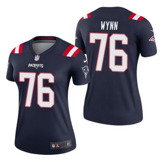 Women's New England Patriots Isaiah Wynn Navy Legend Jersey
