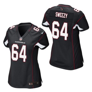 Women's Arizona Cardinals J.R. Sweezy Black Game Jersey