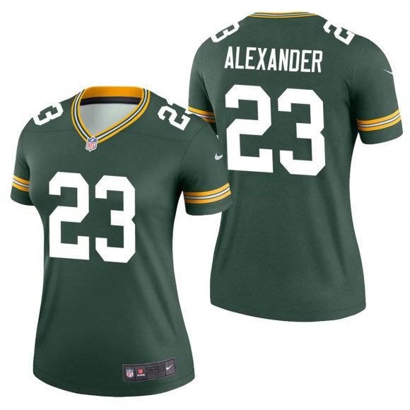 Women's Green Bay Packers Jaire Alexander Green Legend Jersey