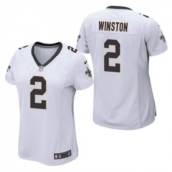 Women's New Orleans Saints Jameis Winston White Game Jersey