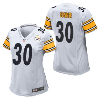 Women's Pittsburgh Steelers James Conner White Game Jersey