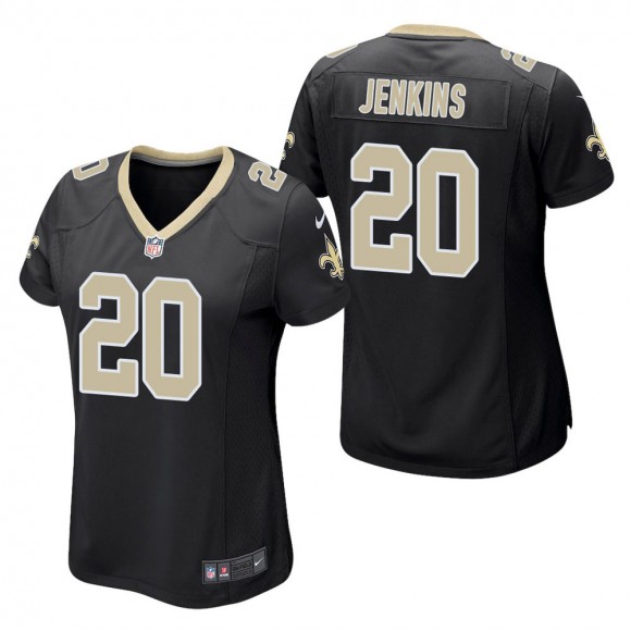 Women's New Orleans Saints Janoris Jenkins Black Game Jersey