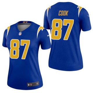 Women's Los Angeles Chargers Jared Cook Royal 2nd Alternate Legend Jersey