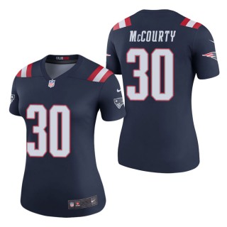 Women's New England Patriots Jason McCourty Navy Color Rush Legend Jersey