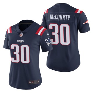Women's New England Patriots Jason McCourty Navy Color Rush Limited Jersey