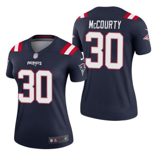 Women's New England Patriots Jason McCourty Navy Legend Jersey