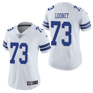 Women's Dallas Cowboys Joe Looney White Vapor Untouchable Limited Jersey