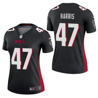 Women's Atlanta Falcons Josh Harris Black Legend Jersey