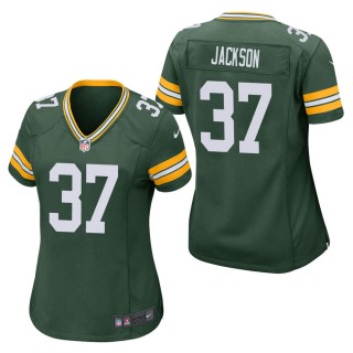 Women's Green Bay Packers Josh Jackson Green Game Jersey
