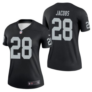 Women's Las Vegas Raiders Josh Jacobs Black Legend Jersey