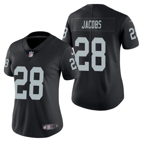 Women's Las Vegas Raiders Josh Jacobs Black Vapor Untouchable Limited Jersey