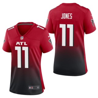 Women's Atlanta Falcons Julio Jones Red 2nd Alternate Game Jersey