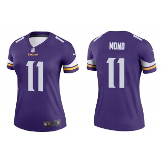 Women's Minnesota Vikings Kellen Mond Purple Legend Jersey