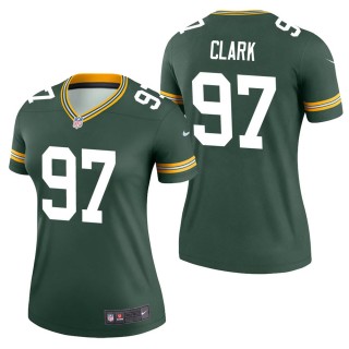 Women's Green Bay Packers Kenny Clark Green Legend Jersey
