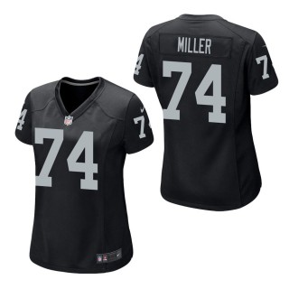 Women's Las Vegas Raiders Kolton Miller Black Game Jersey