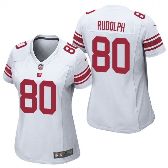 Women's New York Giants Kyle Rudolph White Game Jersey