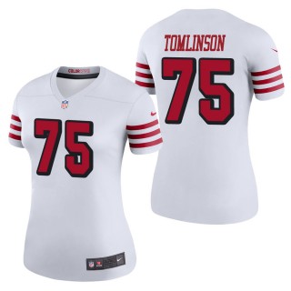 Women's San Francisco 49ers Laken Tomlinson White Color Rush Legend Jersey