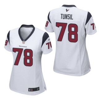Women's Houston Texans Laremy Tunsil White Game Jersey