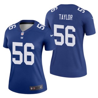 Women's New York Giants Lawrence Taylor Royal Legend Jersey