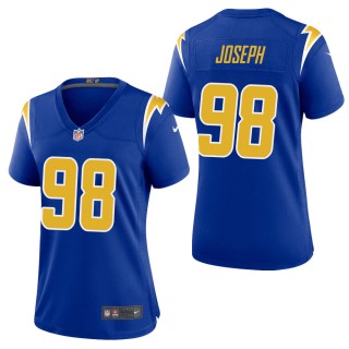 Women's Los Angeles Chargers Linval Joseph Royal 2nd Alternate Game Jersey