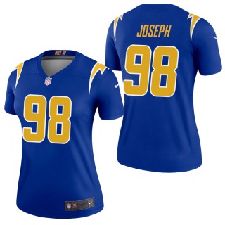 Women's Los Angeles Chargers Linval Joseph Royal 2nd Alternate Legend Jersey