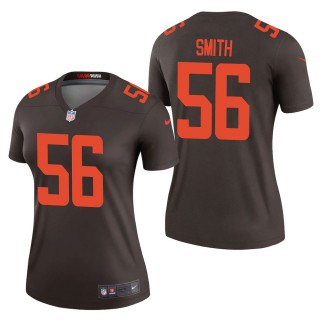 Women's Cleveland Browns Malcolm Smith Brown Alternate Legend Jersey
