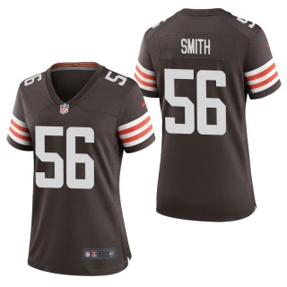 Women's Cleveland Browns Malcolm Smith Brown Game Jersey