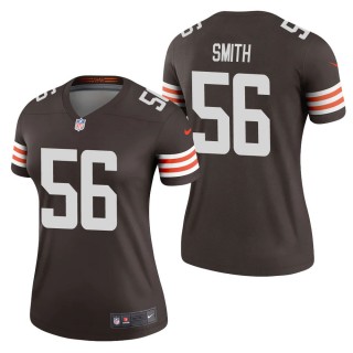 Women's Cleveland Browns Malcolm Smith Brown Legend Jersey