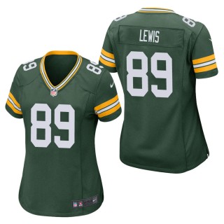 Women's Green Bay Packers Marcedes Lewis Green Game Jersey