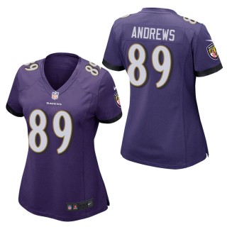Women's Baltimore Ravens Mark Andrews Purple Game Jersey