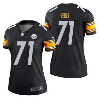 Women's Pittsburgh Steelers Matt Feiler Black Legend Jersey
